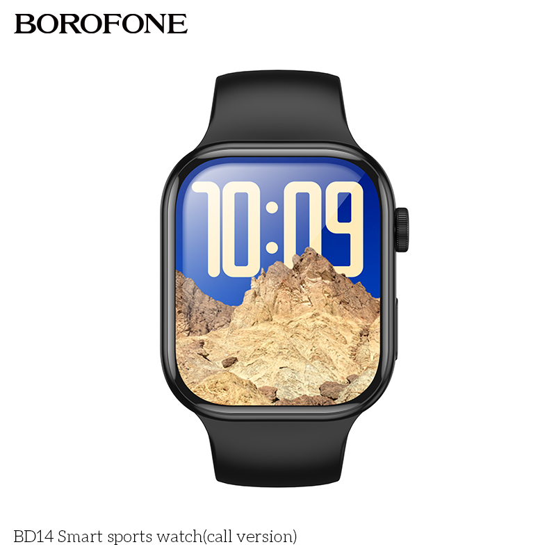 BOROFONE BD14 Bluetooth calling smartwatch Black Silver NZ 6